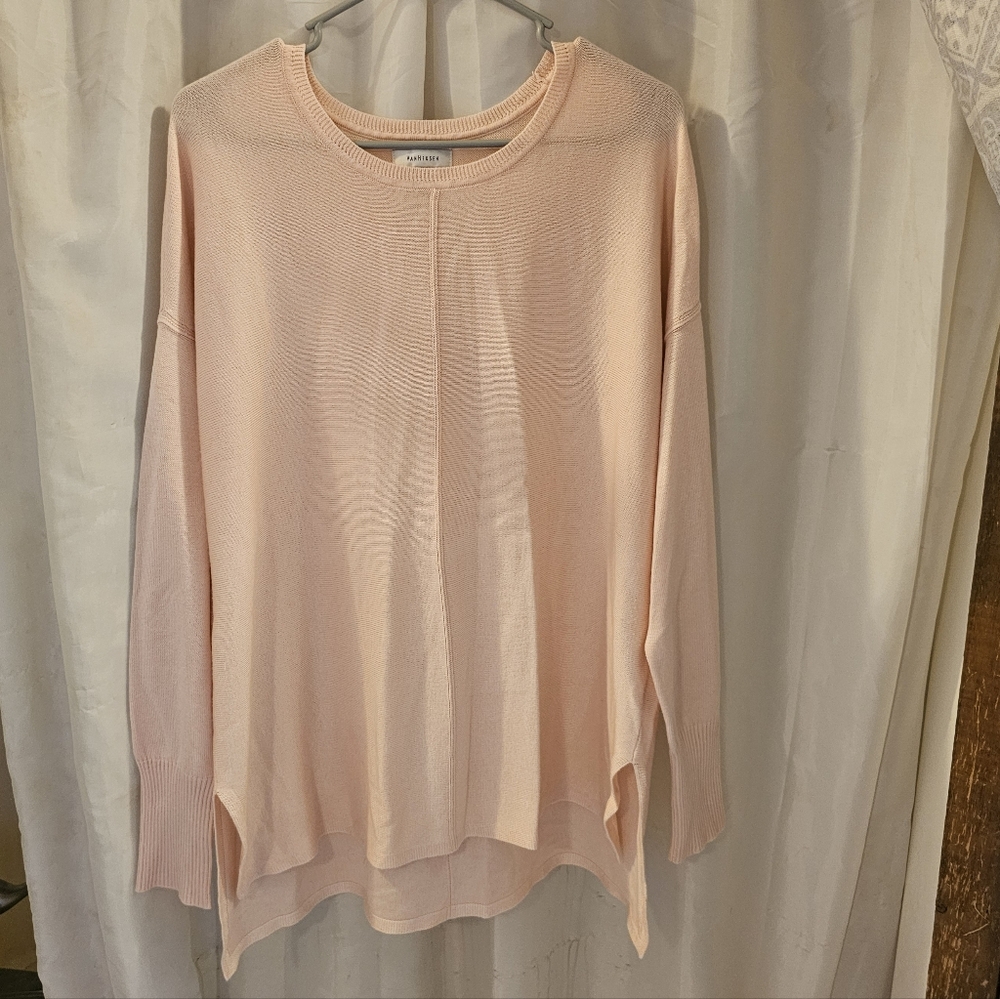 Van Heusen Light Pink Long Sleeve Tee